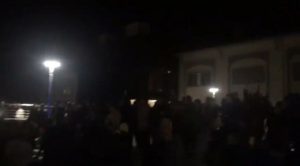Konya'da KYK yurdunda öğrenci protestosu