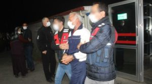 Sınırda yakalanan eski HDP’li başkan ve iş insanı Adıyaman’a getirildi