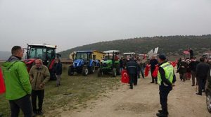 Verimli arazilere yapılmak istenen OSB çiftçileri isyan ettirdi