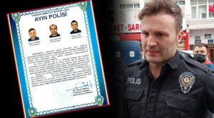  Bıçaklı saldırganı ısırarak rehineleri kurtaran polis, ayın polisi seçildi
