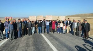 Eskişehir'de 'ölüm yolu' için imza kampanyası başlatıldı
