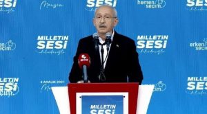 Kılıçdaroğlu, 'Milletin Sesi' mitinginde konuşuyor