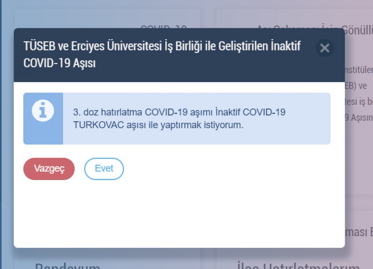 Yerli aşı randevu ekranı: Turkovac randevusu nasıl, nereden alınır? #3