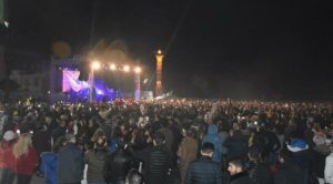 İzmir'de büyük yeni yıl coşkusu