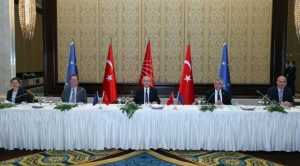 Kılıçdaroğlu, AB büyükelçileri ile bir araya geldi