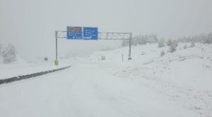 Konya- Antalya yolunda ulaşıma 'kar' engeli
